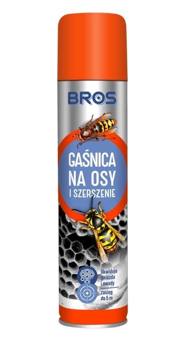 BROS Gaśnica na osy i szerszenie 600 ml